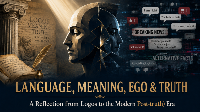 Language, Meaning, Ego and Truth: From Logos to the Modern Post-Truth Era