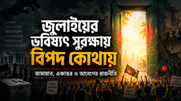 জুলাইয়ের ভবিষ্যৎ সুরক্ষায় বিপদ কোথায়