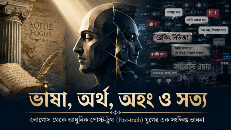 ভাষা, অর্থ, আমিত্ব ও সত্য: লোগোস থেকে আধুনিক পোস্ট-ট্রোথ (Post-truth) যুগের এক সংক্ষিপ্ত ভাবনা